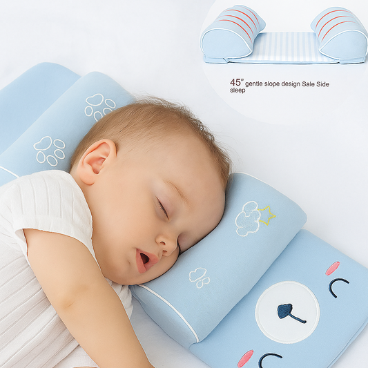 Baby Shaping Head Support Pillow - Assorted Colour