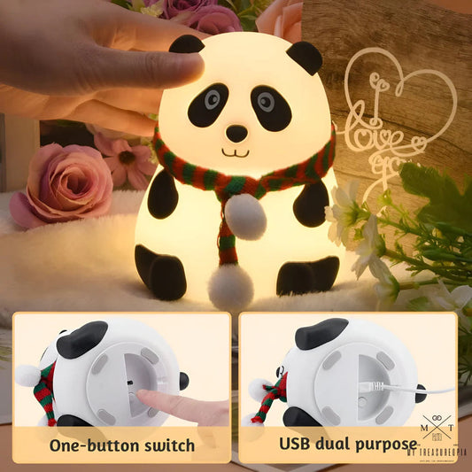Nightlight Buddies – Bunny, Panda & Sleepy Panda